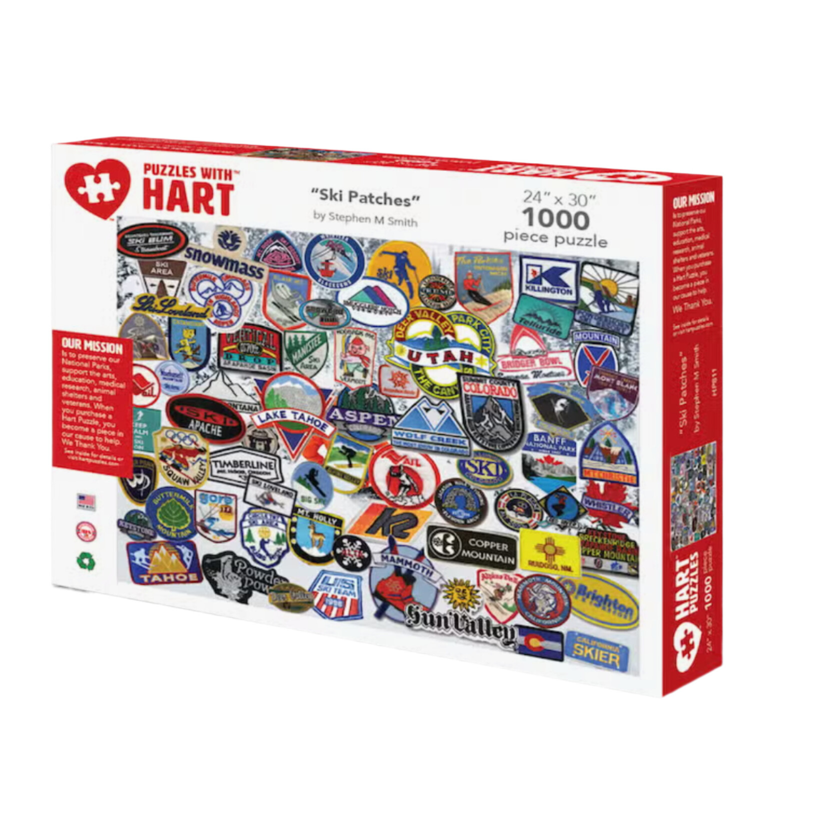 Hart Puzzles Ski Patches Puzzle