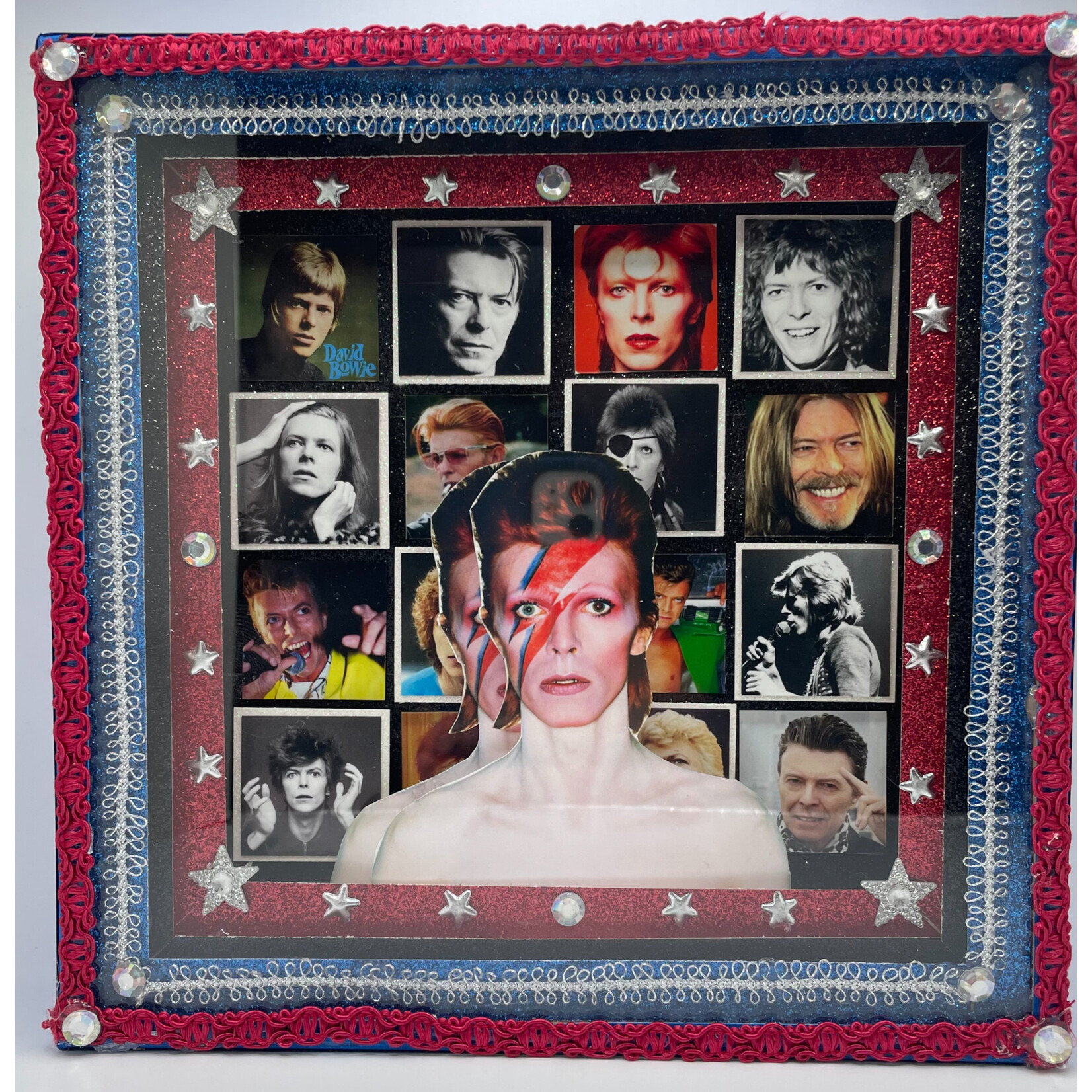 Jack's West End David Bowie  Devotional Nicho Shadow Box