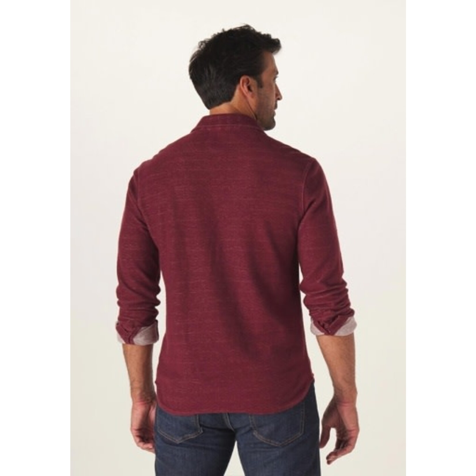 The Normal Brand TEXTURED KNIT SHIRT