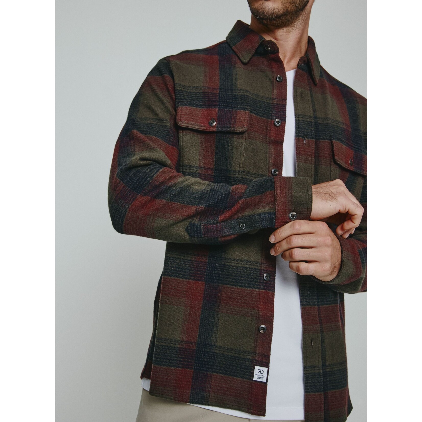 7 Diamonds Generation 4-way Stretch Long Sleeve Shirt