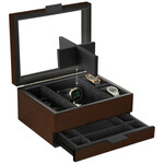 Case Elegance MILL WATCH BOX CHERRY WALNUT FINISH - 8 SLOT