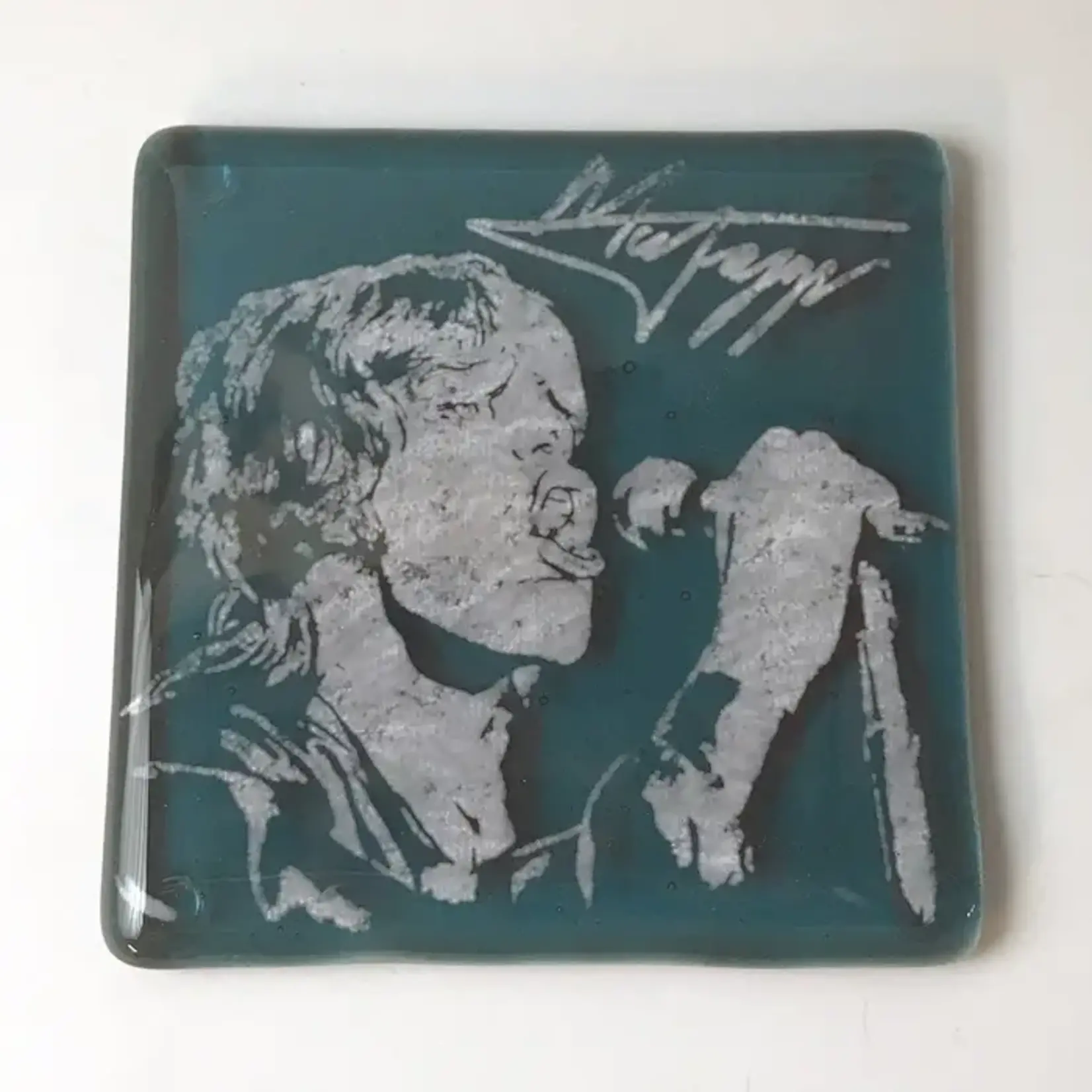 Fused Glass Coaster