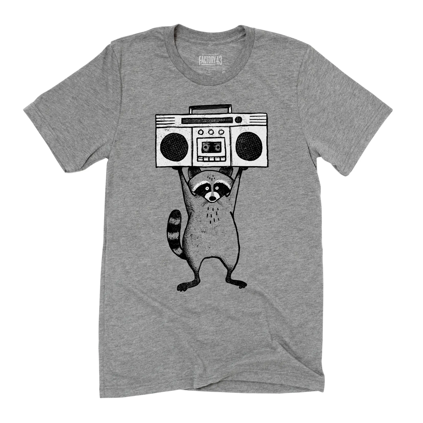 Factory 43 In Your Eyes Racoon T-Shirt