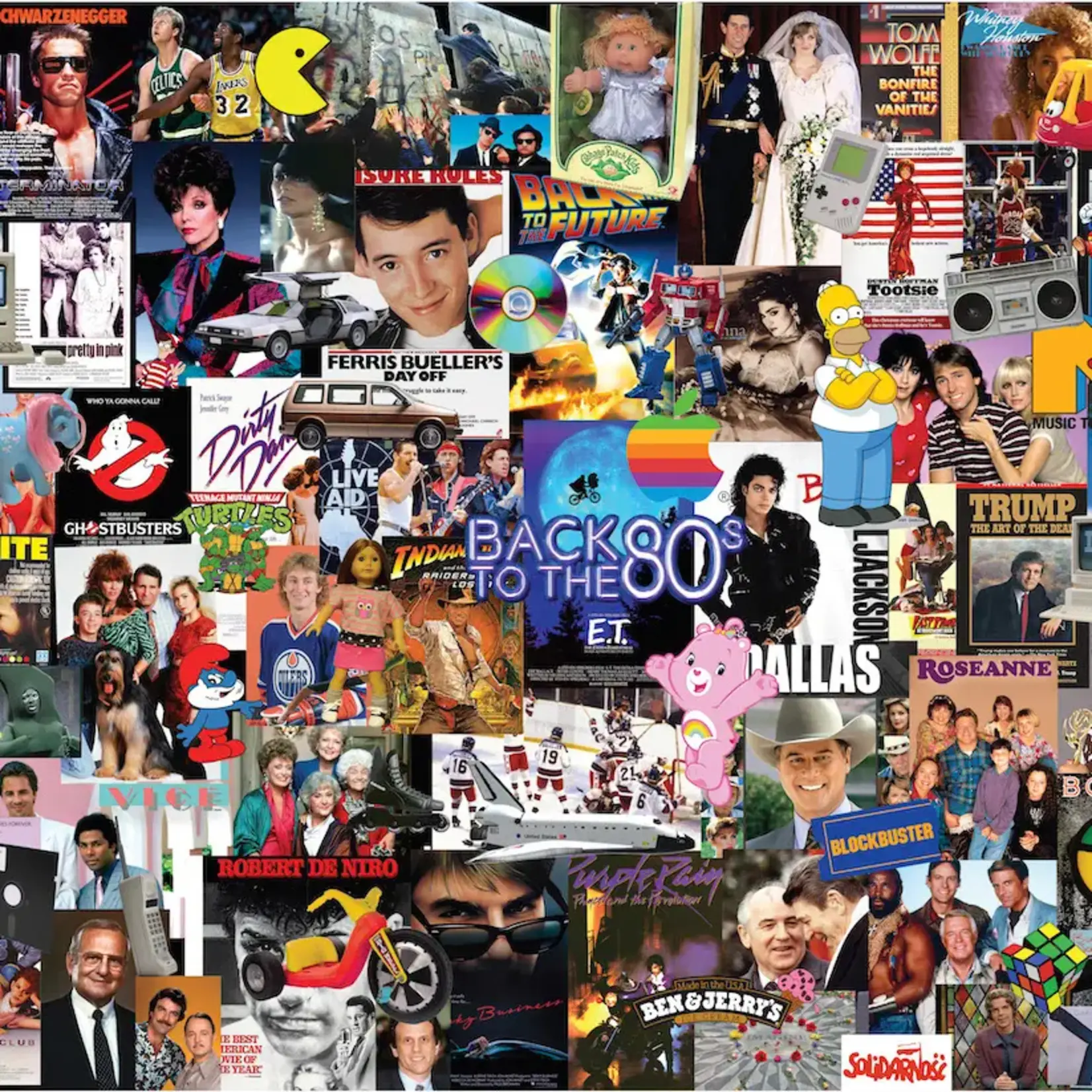 Hart Puzzles Back to the Eighties Jigsaw Puzzle
