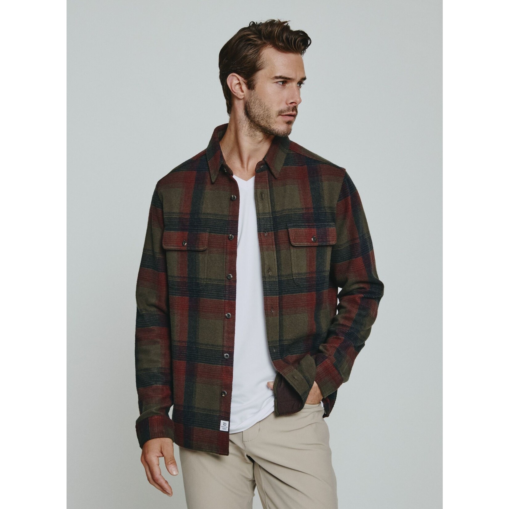 7 Diamonds Generation 4-way Stretch Long Sleeve Shirt