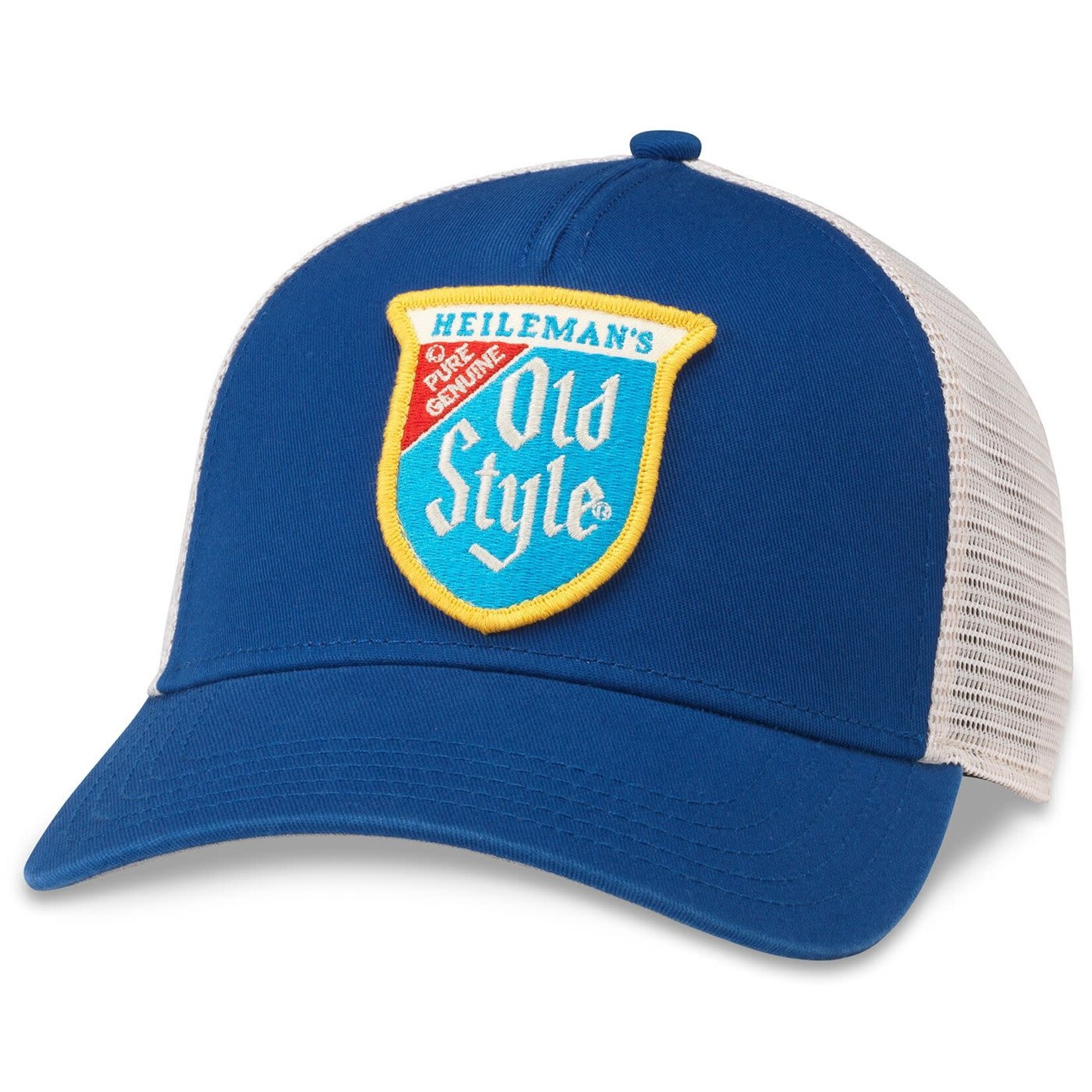 American Needle Old Style Patch Royal Blue Ball Cap