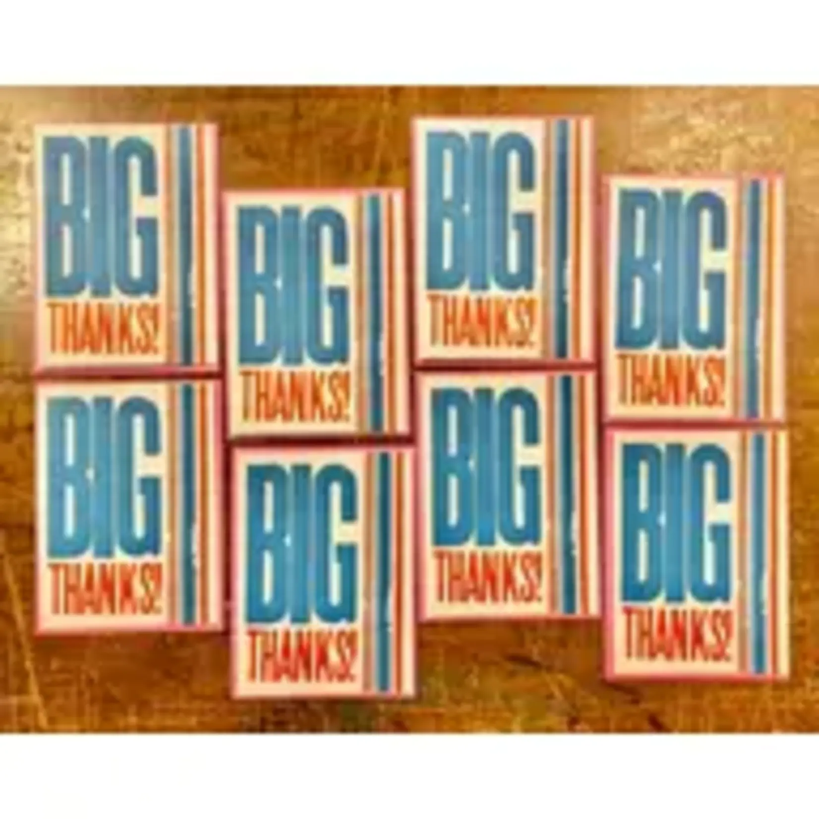 Hatch Show Print Big Thanks Boxed Cards