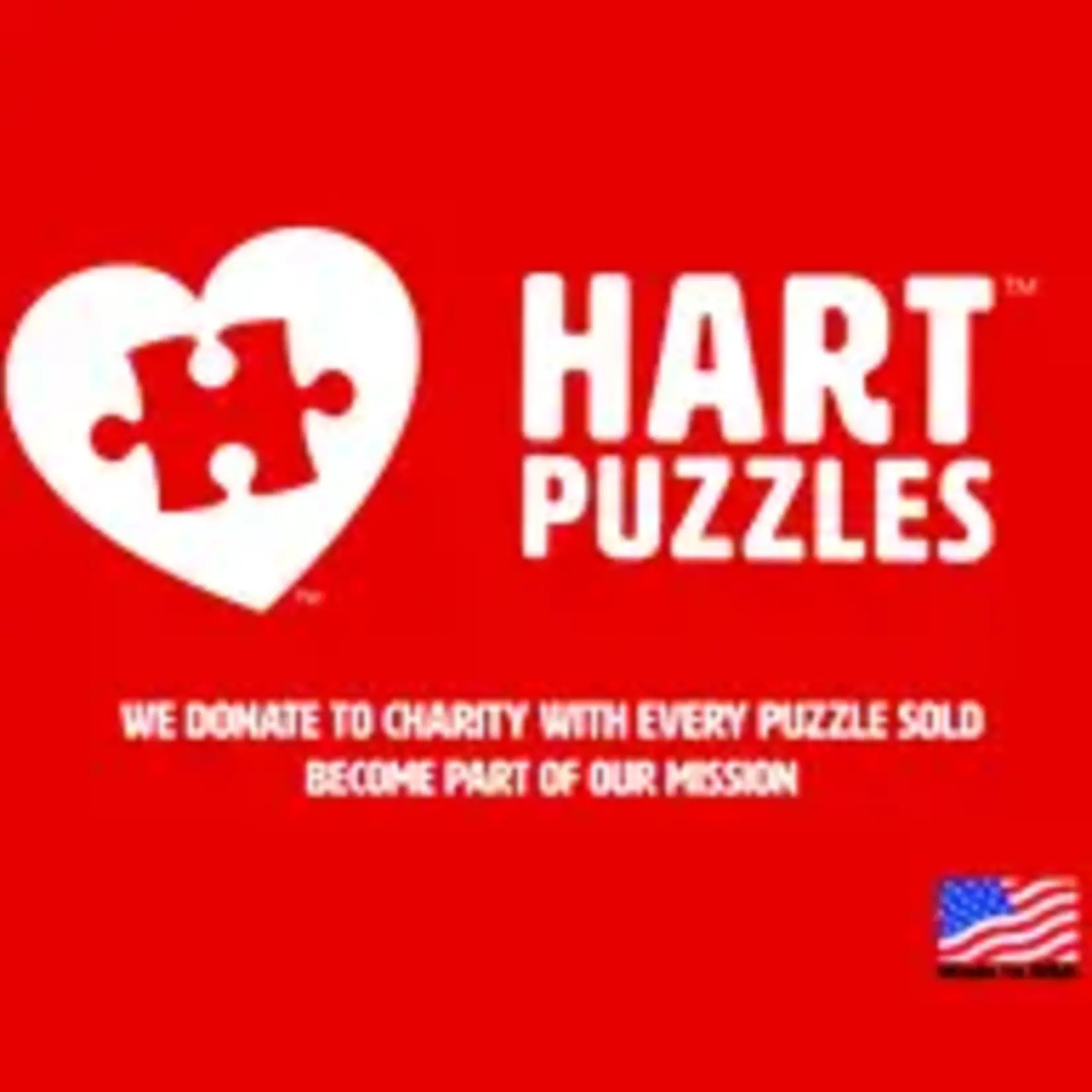 Hart Puzzles Hart USA Map Jigsaw Puzzle, 500 pieces