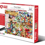 Hart Puzzles Game Night Jigsaw Puzzle, 500 pieces