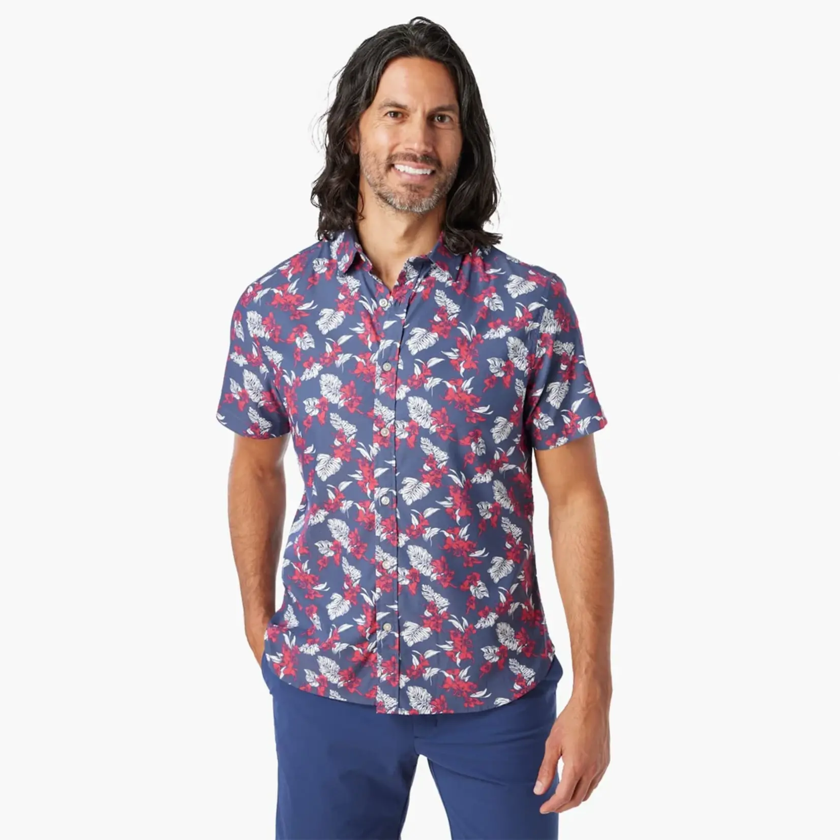 Fair Harbor The Short Sleeve Windward Shirt