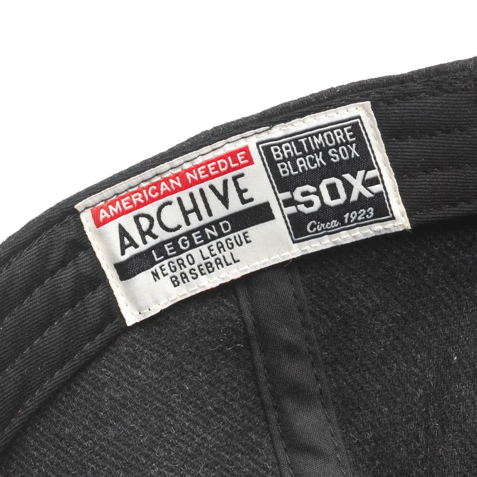 American Needle Archive Legend Baltimore Black SOX Ballcap