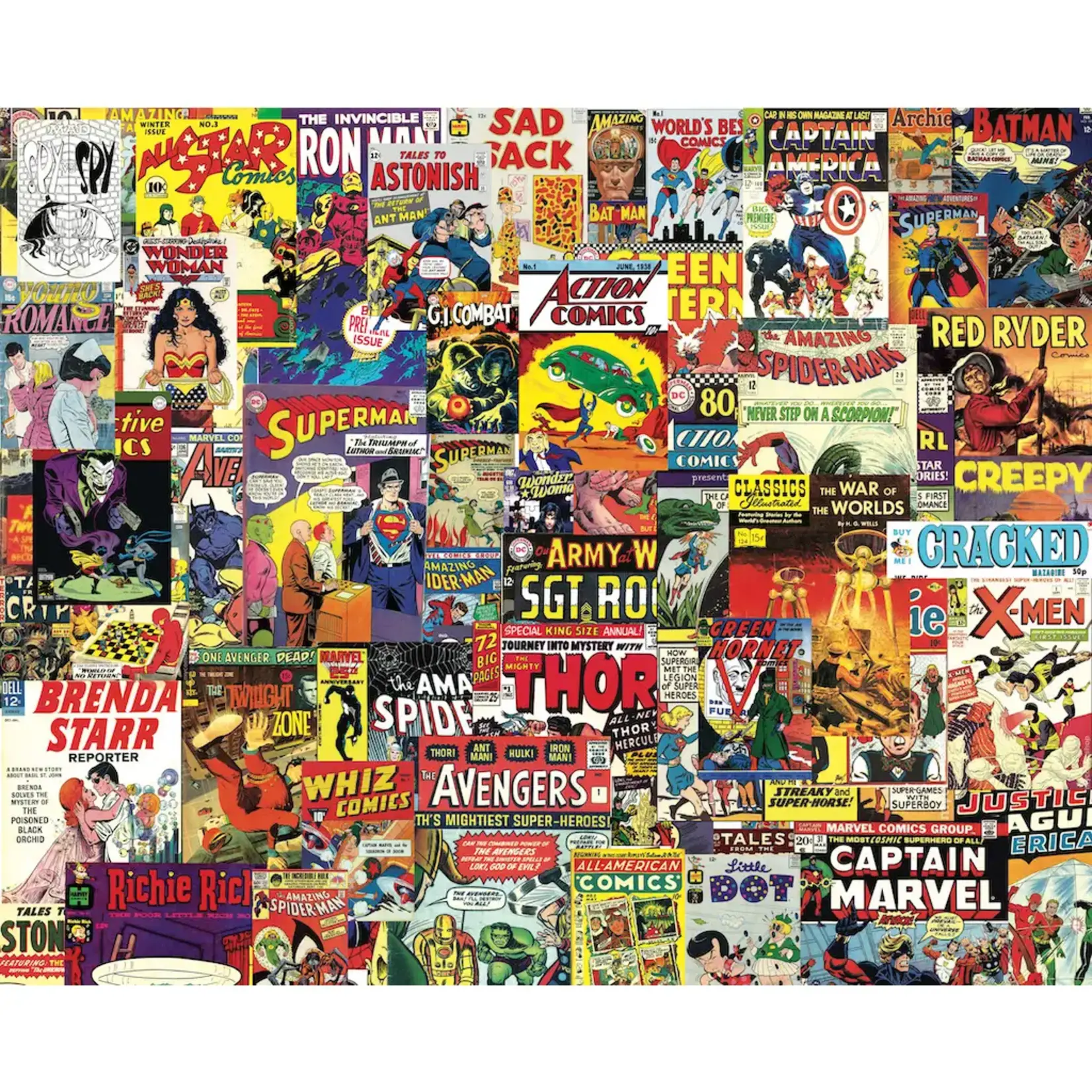 Hart Puzzles Boomer's Favorite Comics