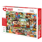 Hart Puzzles Wisconsin Jigsaw Puzzle