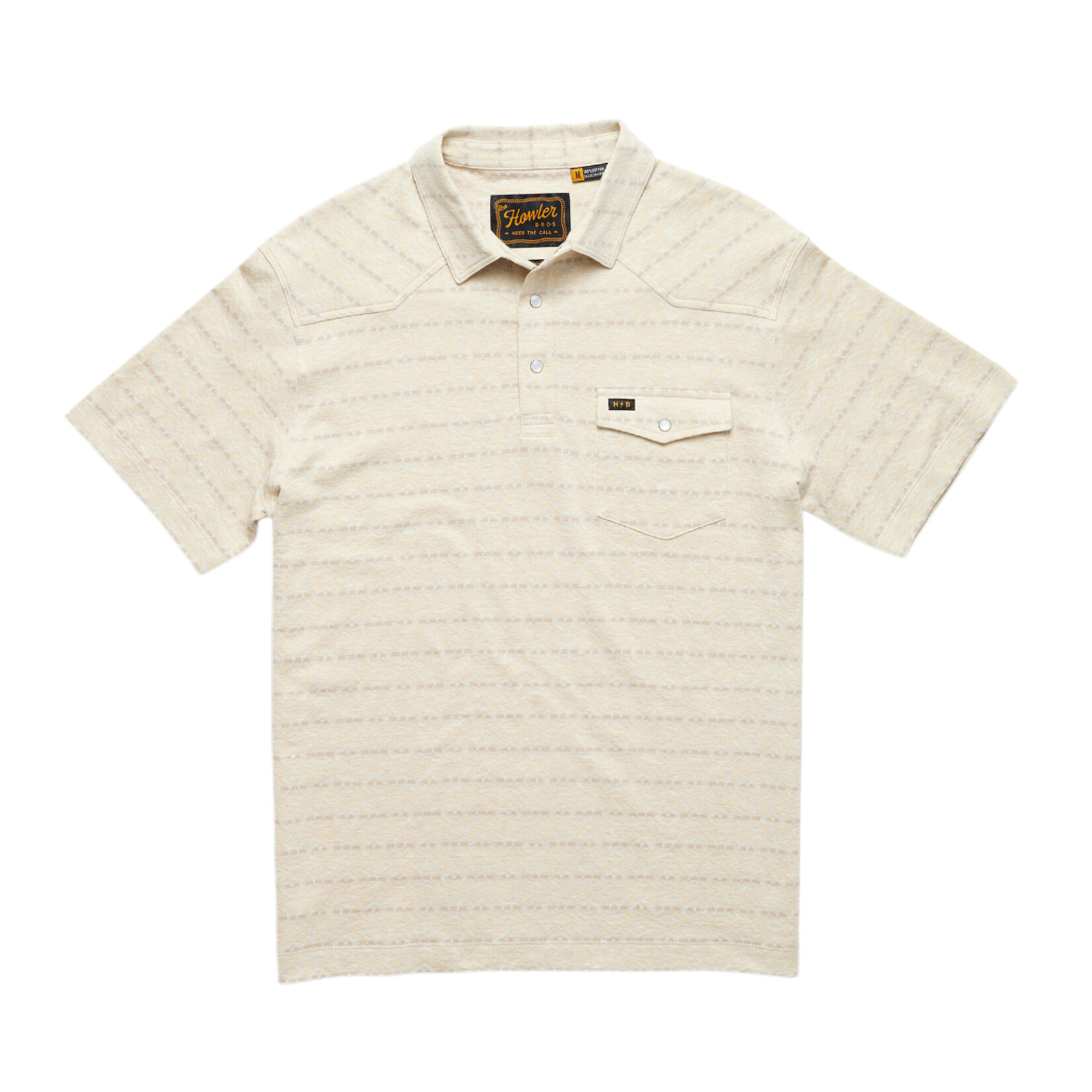 Howler Brothers Ranchero Jacquard Polo F24