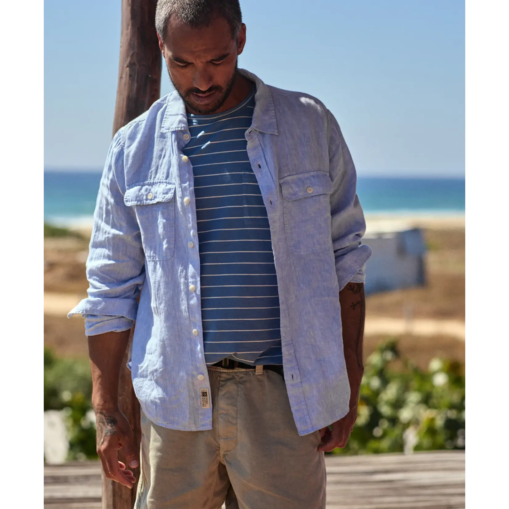 Saltwater Slub Pocket T-shirt