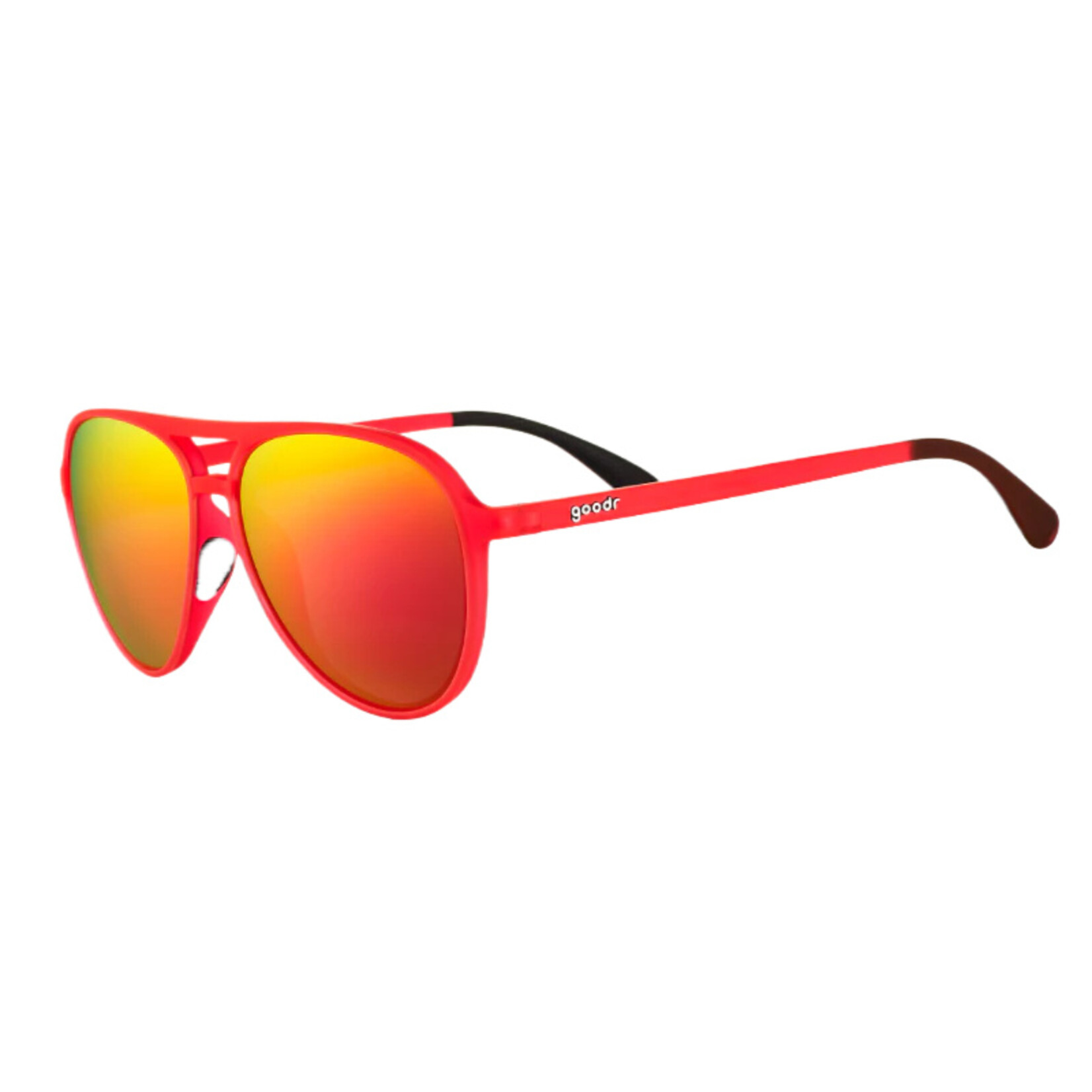 Goodr "Captain Blunt's Red Eye" Sunglasses