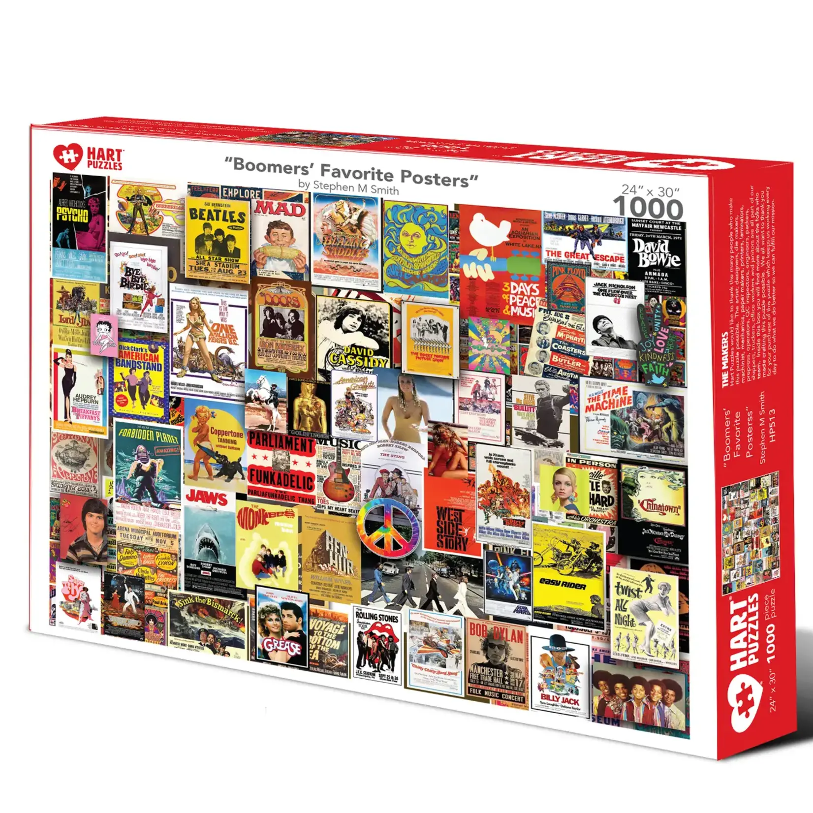 Hart Puzzles Boomer's Favorite Posters