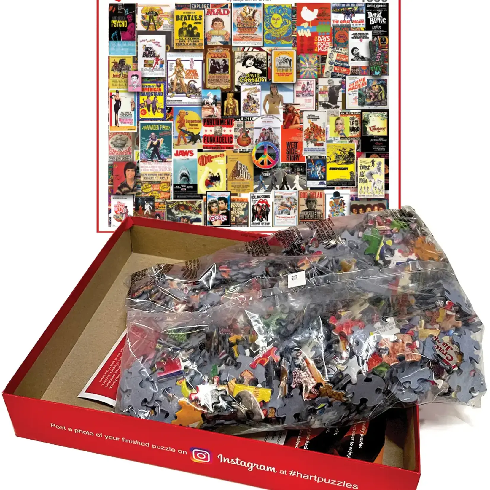 Hart Puzzles Boomer's Favorite Posters