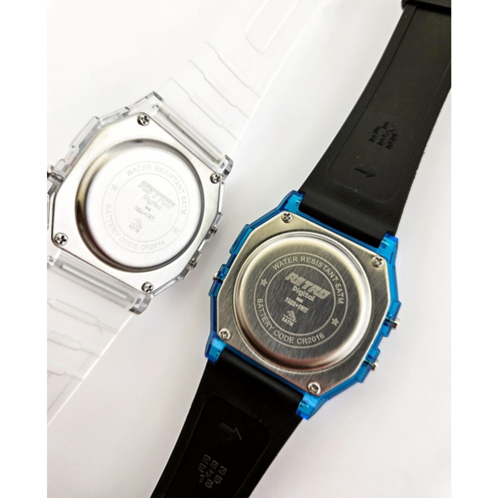 Farr + Swit Watches Retro Digital Mixed Tape Watch