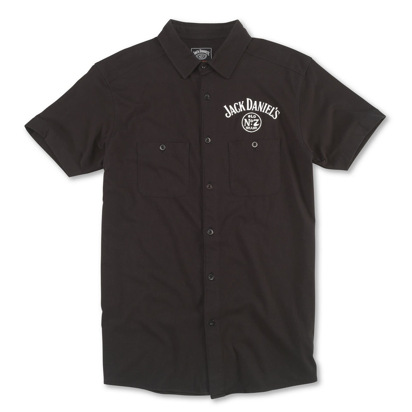 American Needle Jack Daniels Short Sleeve Button Up Shirt