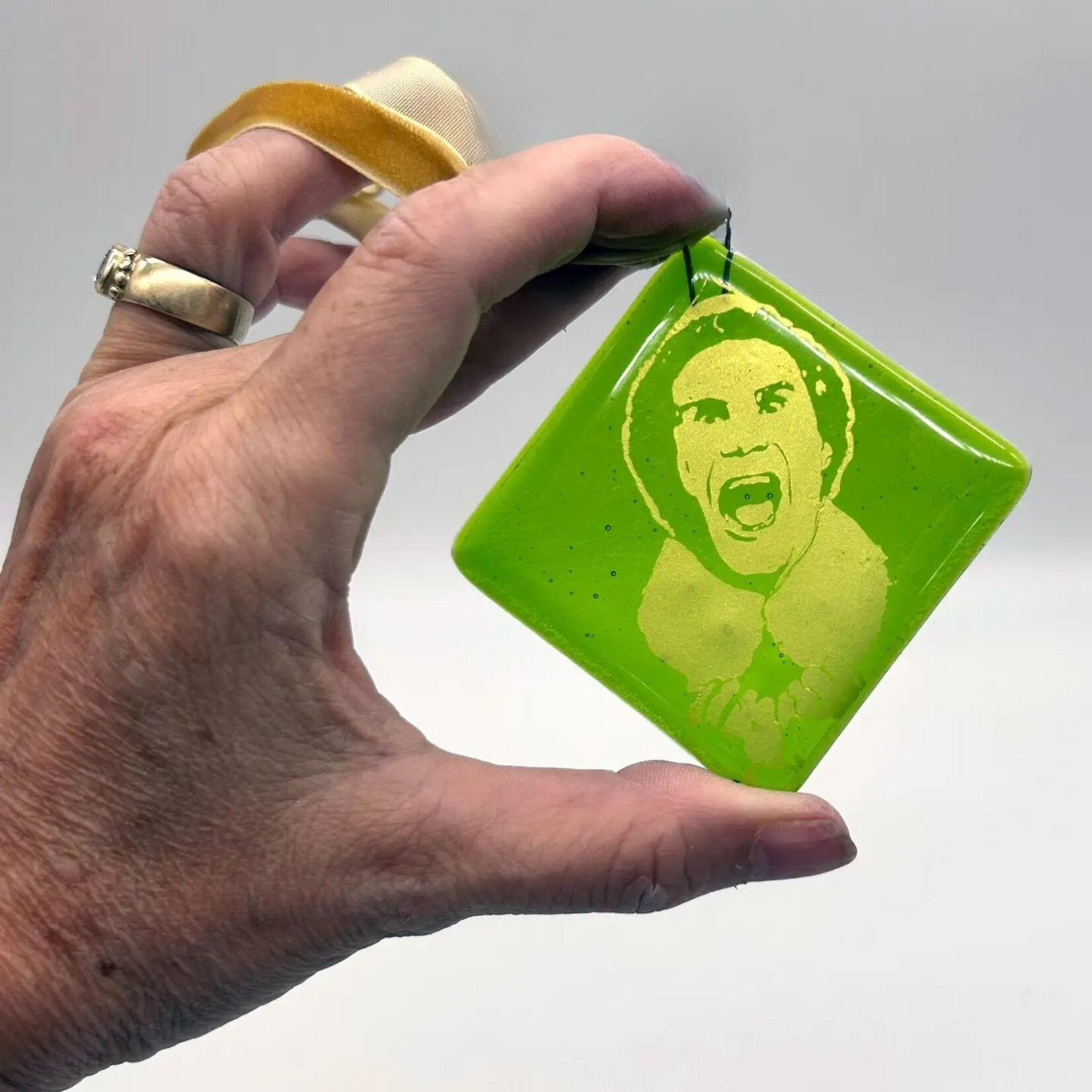 Fused Glass Ornament