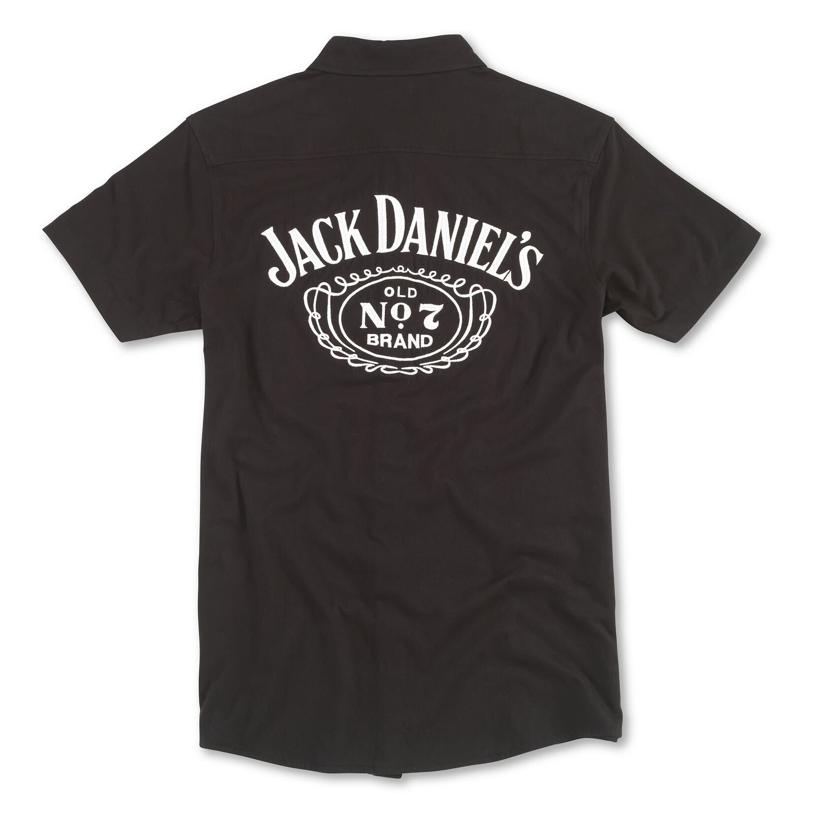 American Needle Jack Daniels Short Sleeve Button Up Shirt