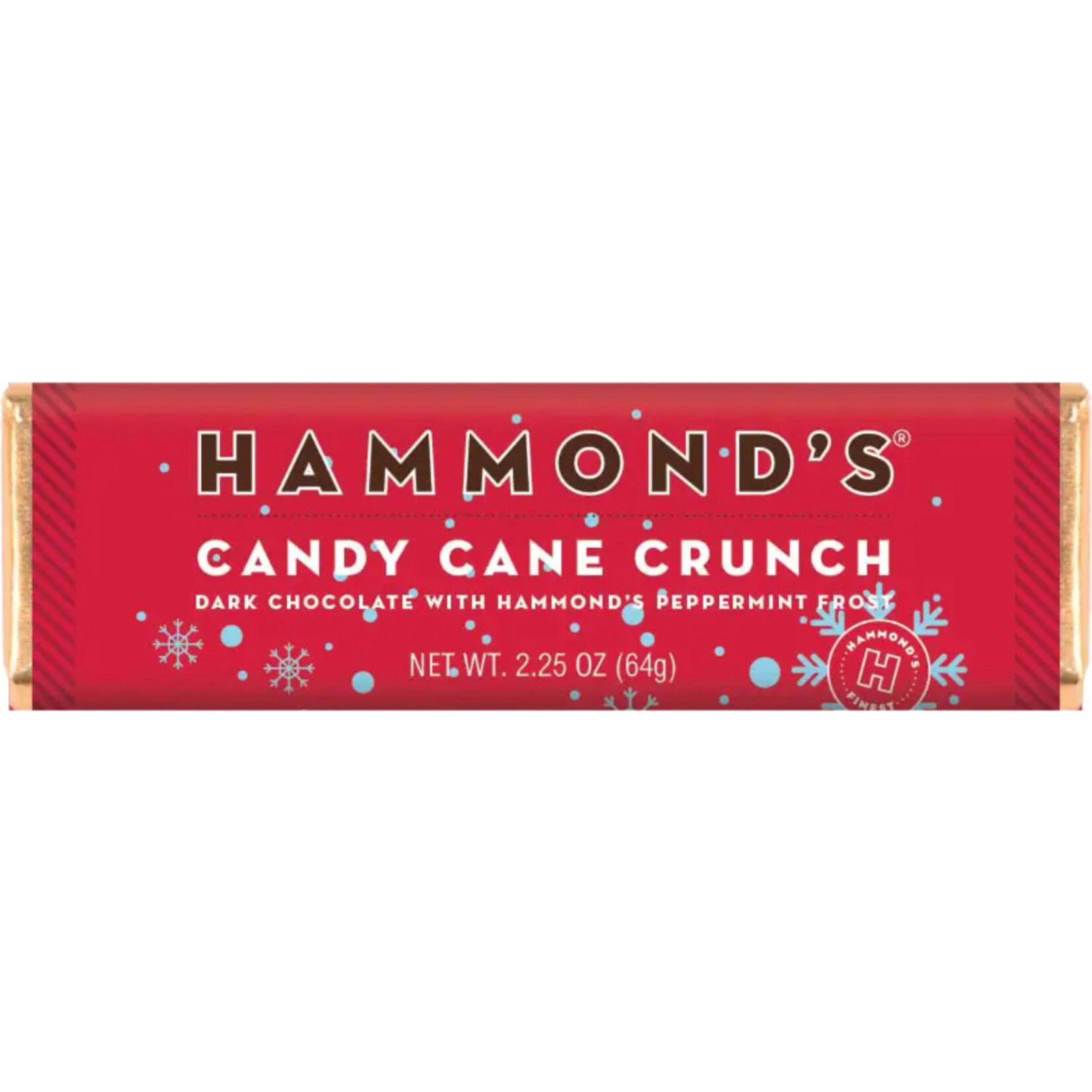 Candy Can Crunch Dark Chocolate Bar, 2.25 oz
