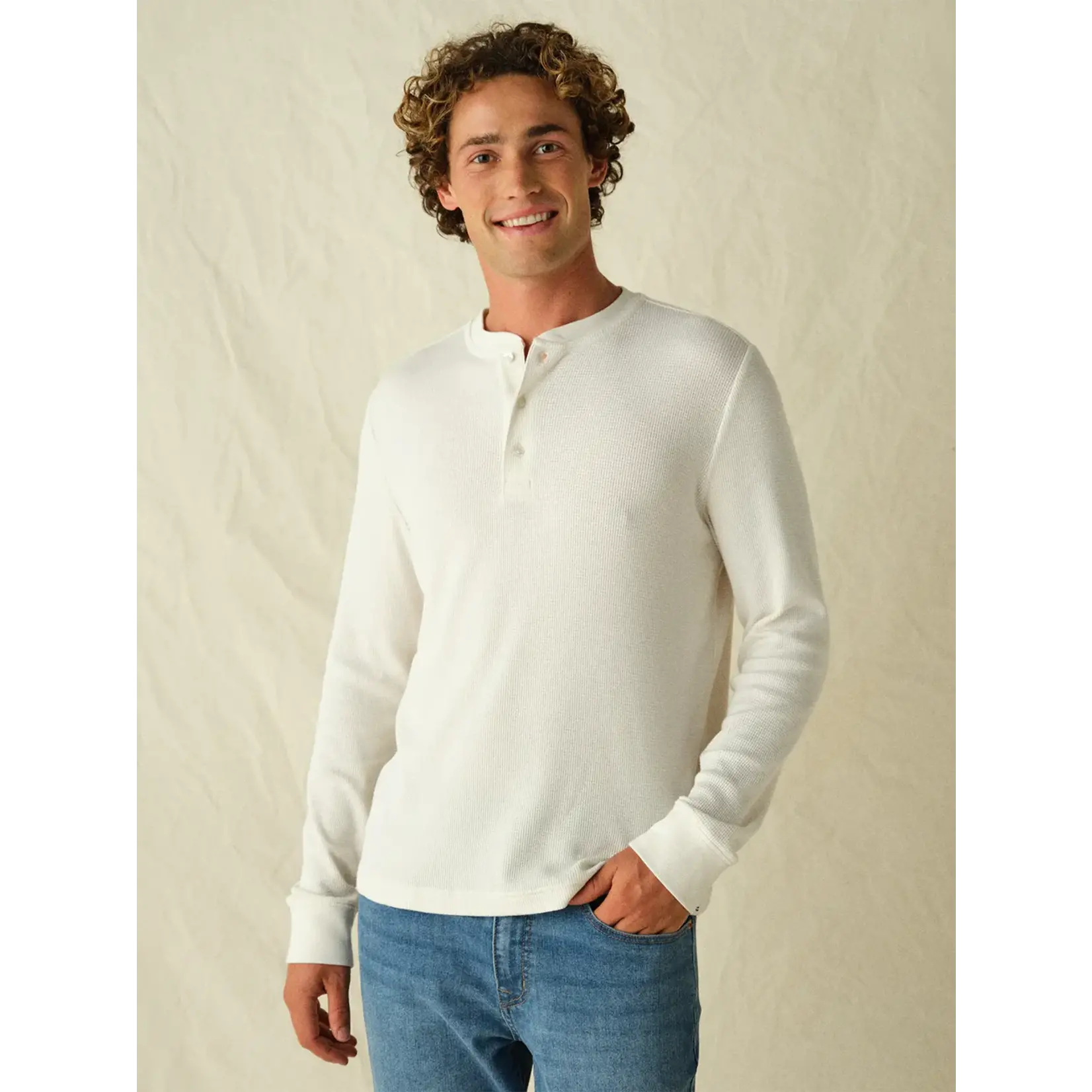 Fair Harbor The Hudson Waffle Henley
