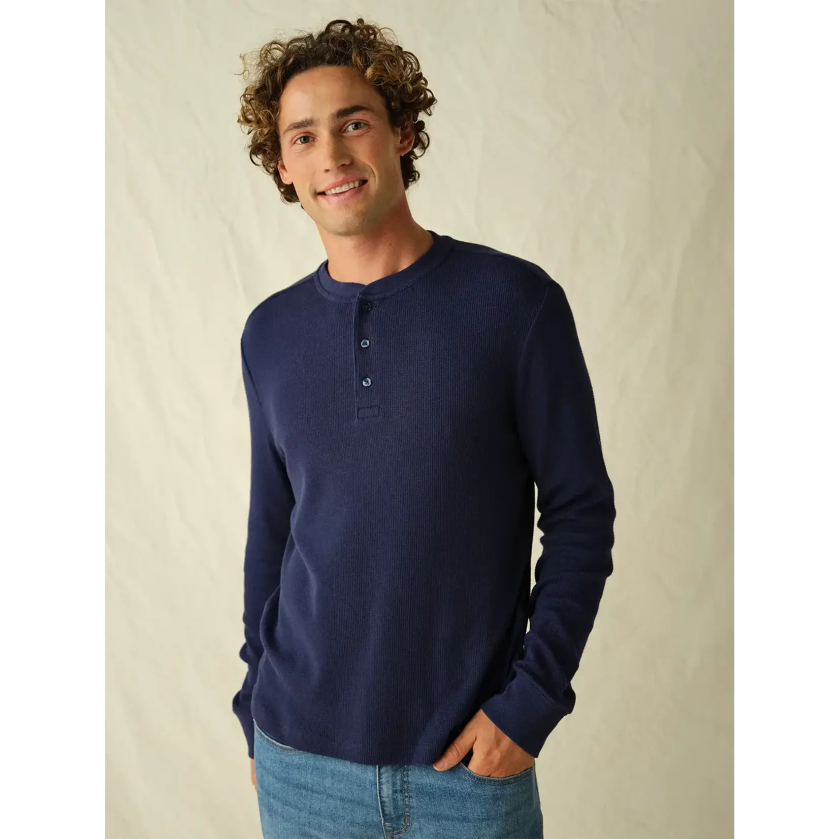 Fair Harbor The Hudson Waffle Henley