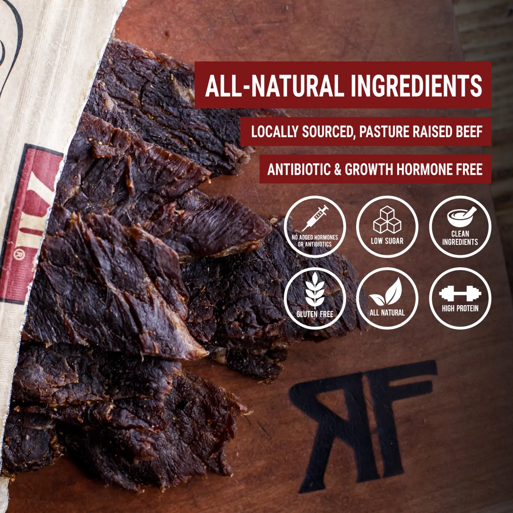 Righteous Felon Craft Jerky Beef Jerky