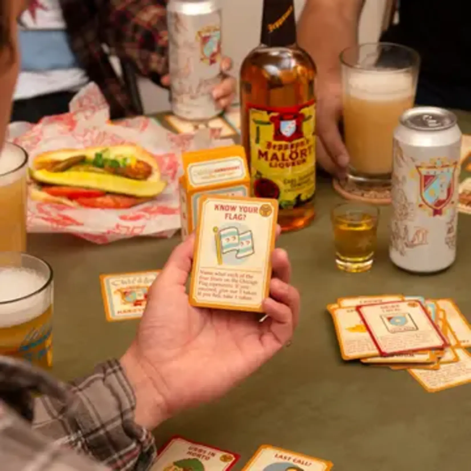 Transit Tees Chicago Handshake Drinking Game