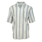 Striped Madras Short Sleeve Shirt
