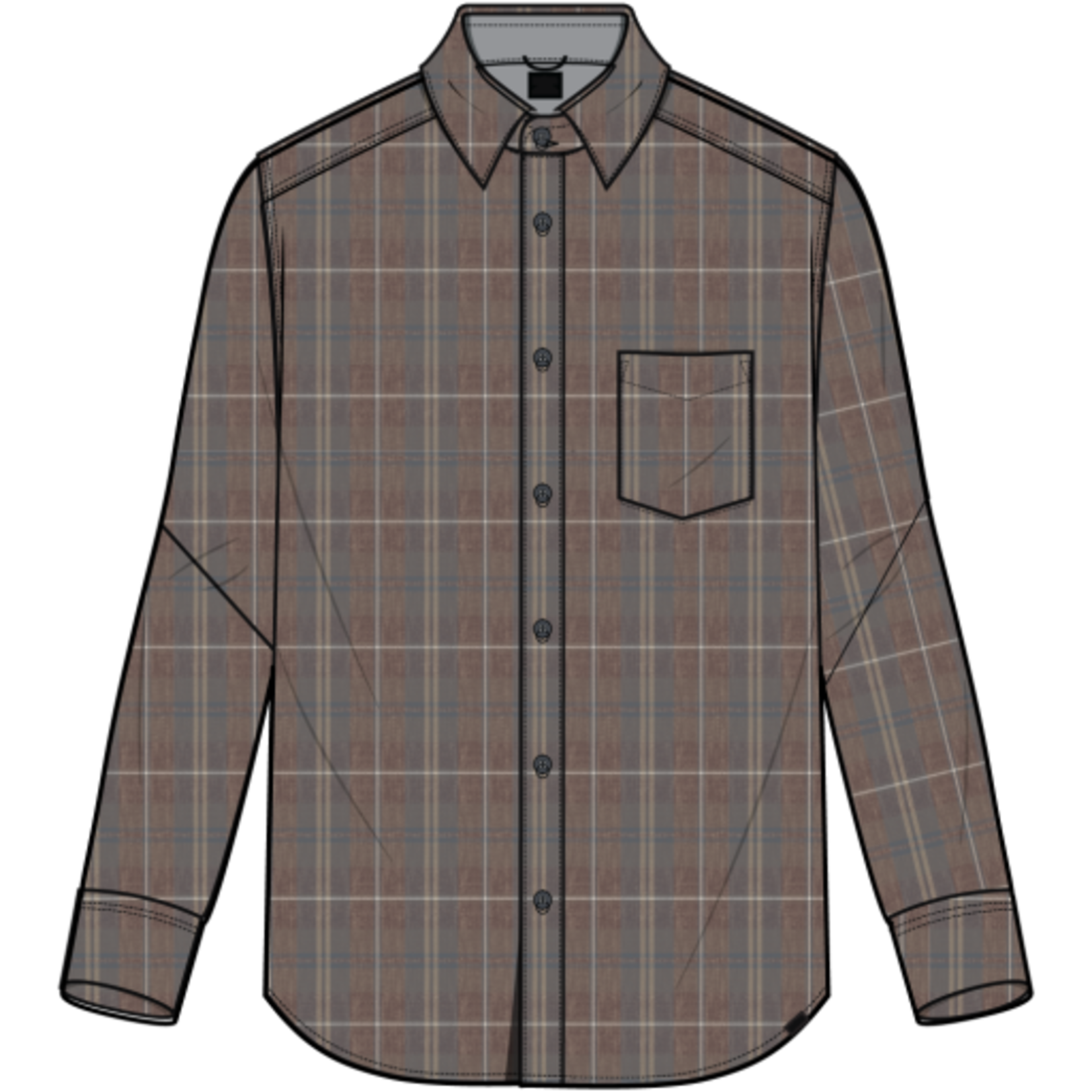 Prana Los Feliz Flannel Shirt