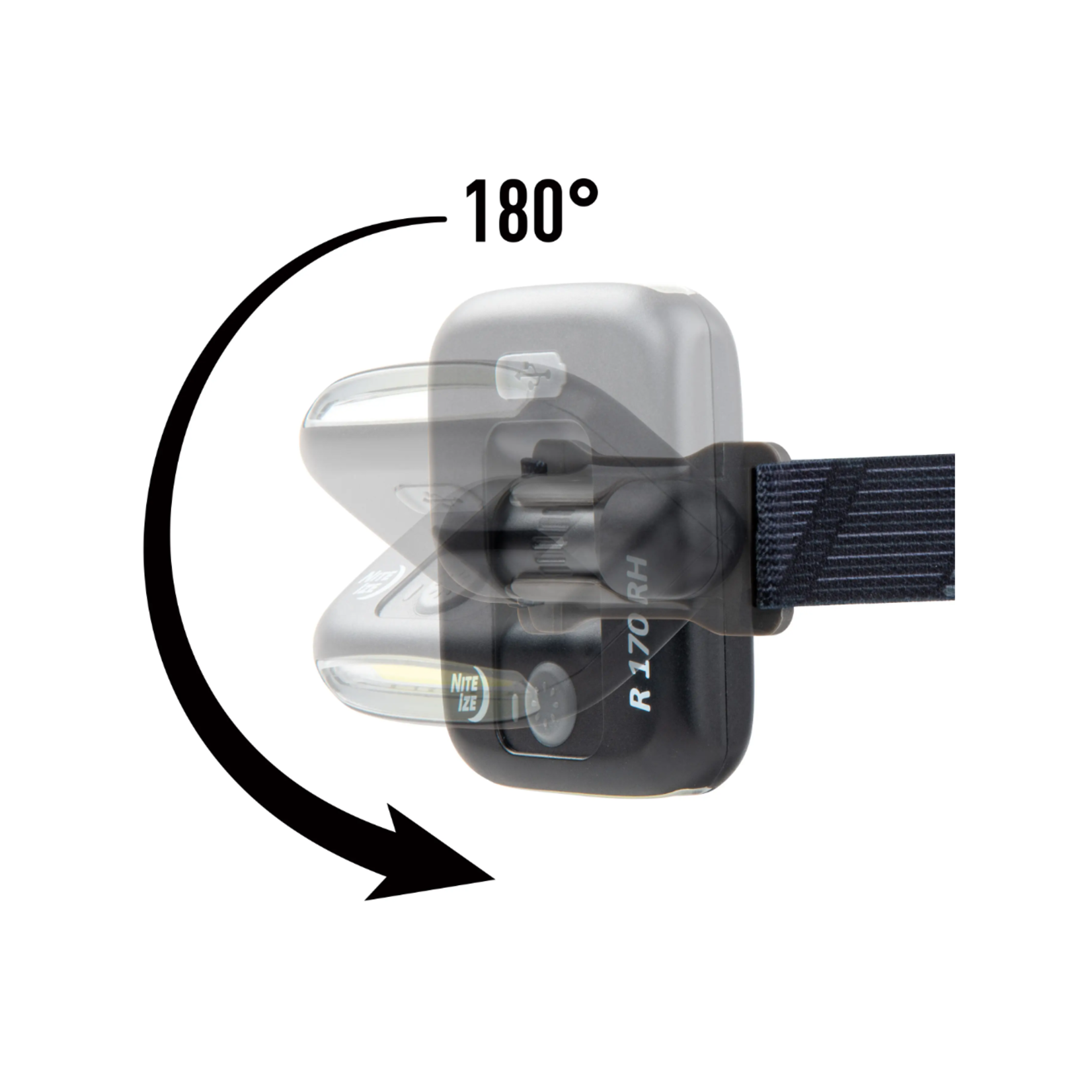 Nite Ize Radiant® 170 Rechargeable Headlamp - Black