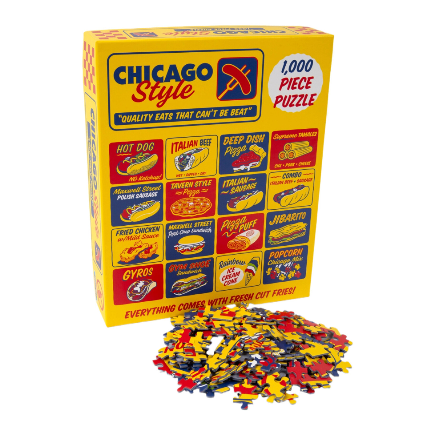 Transit Tees Chicago Style Eats Puzzle