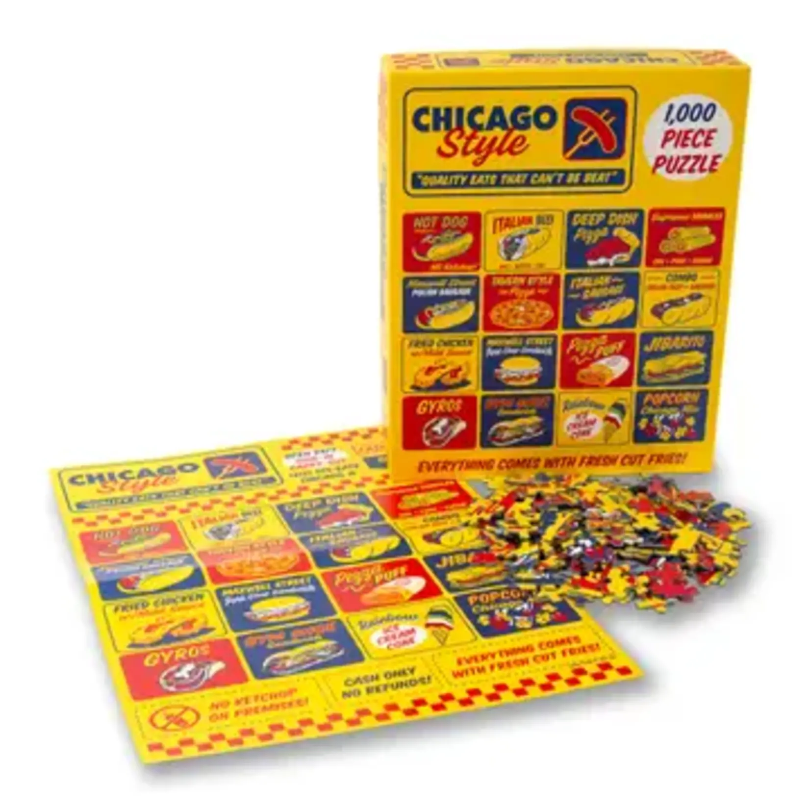 Transit Tees Chicago Style Eats Puzzle