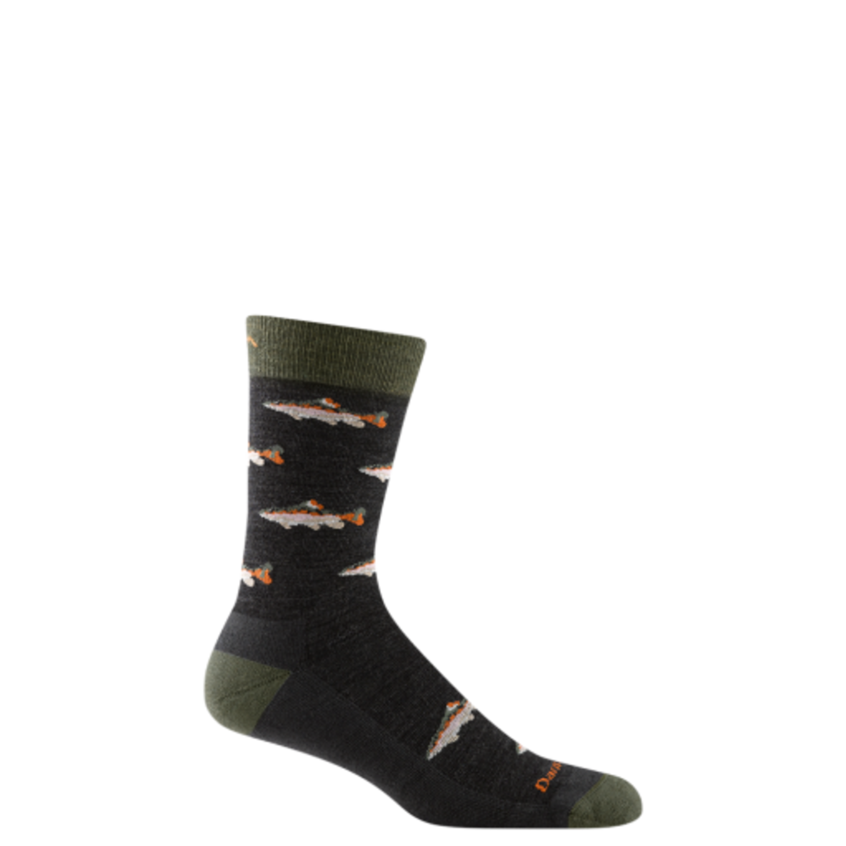 Darn Tough Vermont Spey Fly Crew  Socks Lightweight with Cushion