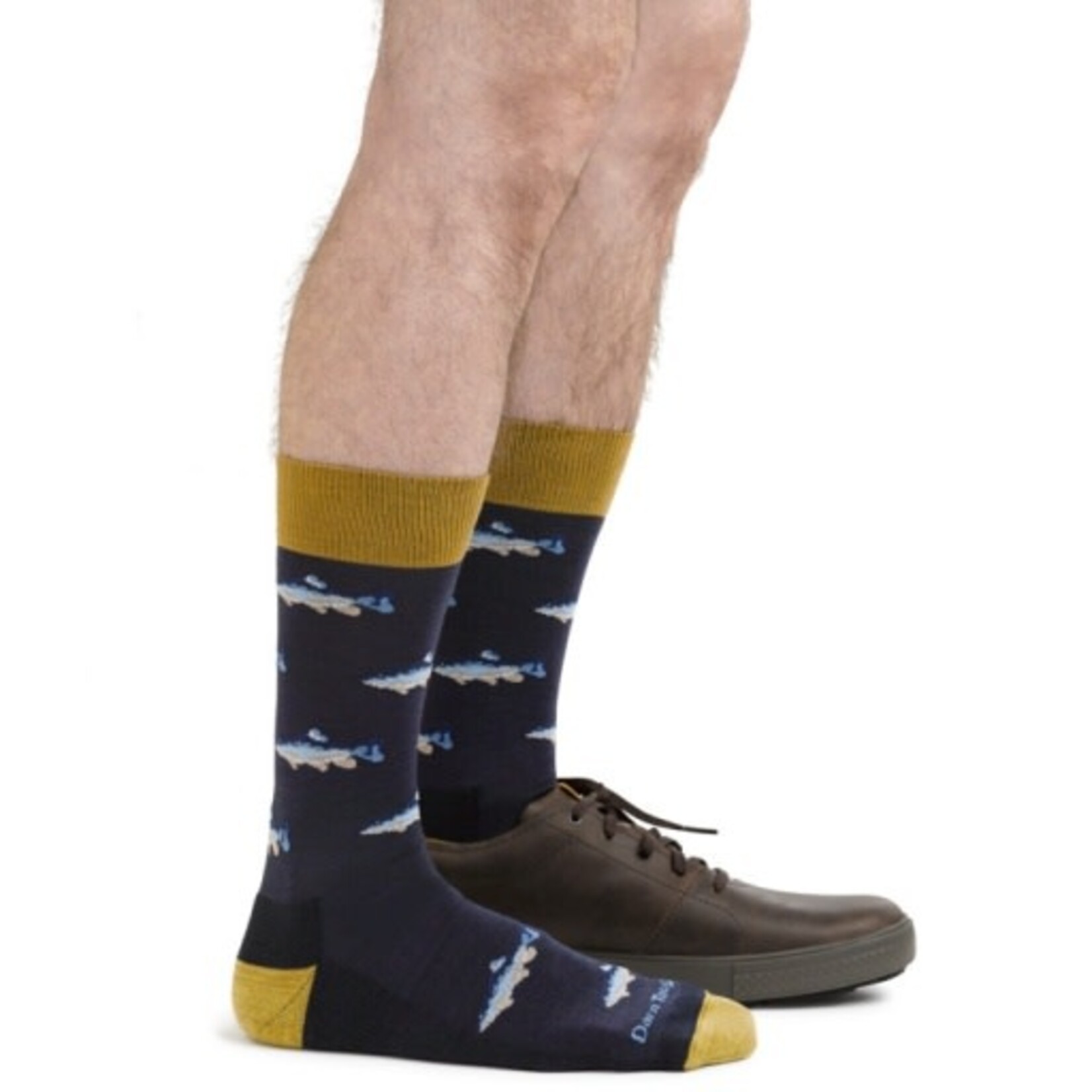 Darn Tough Vermont Spey Fly Crew  Socks Lightweight with Cushion
