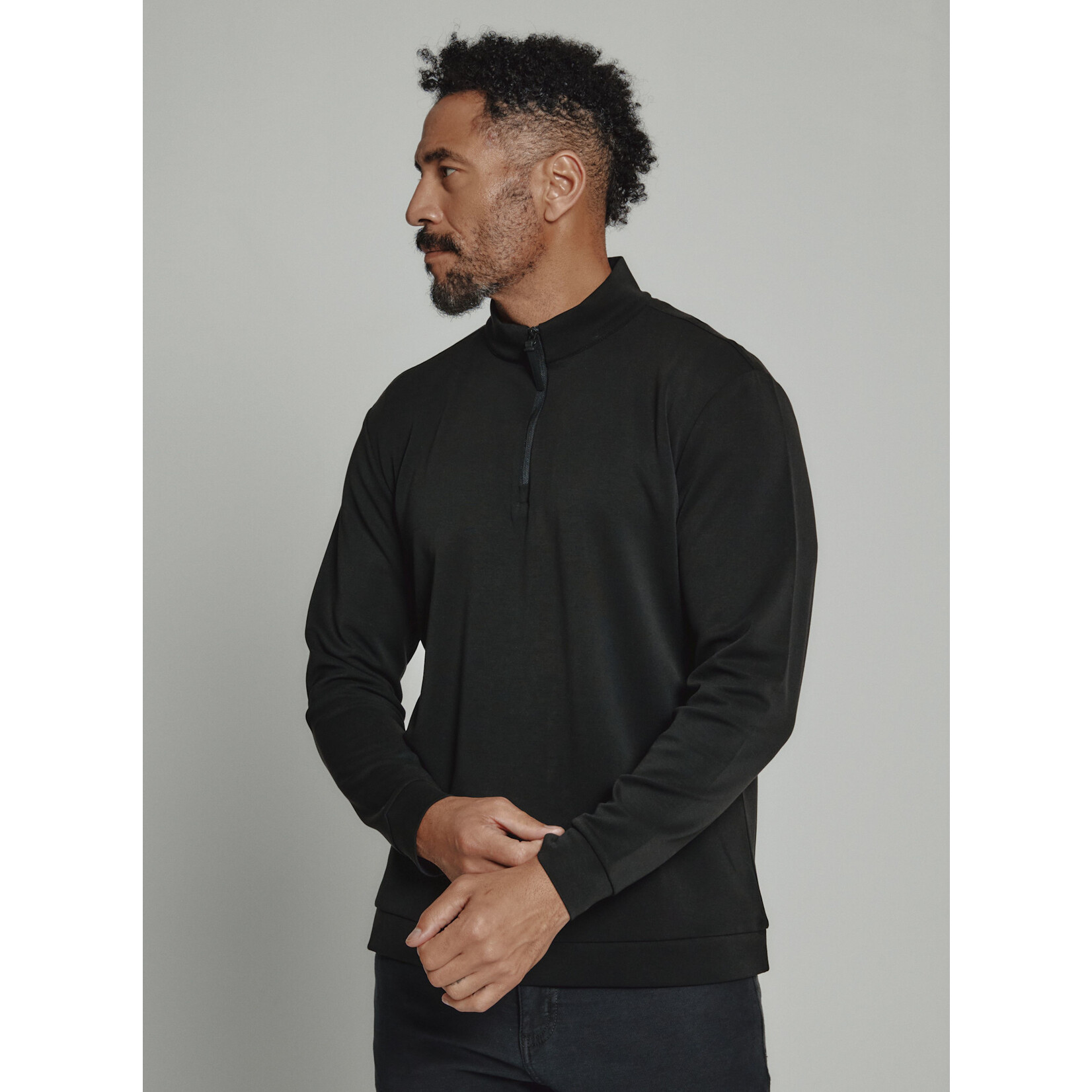 7 Diamonds Rev 1/4 Zip Modal Pullover