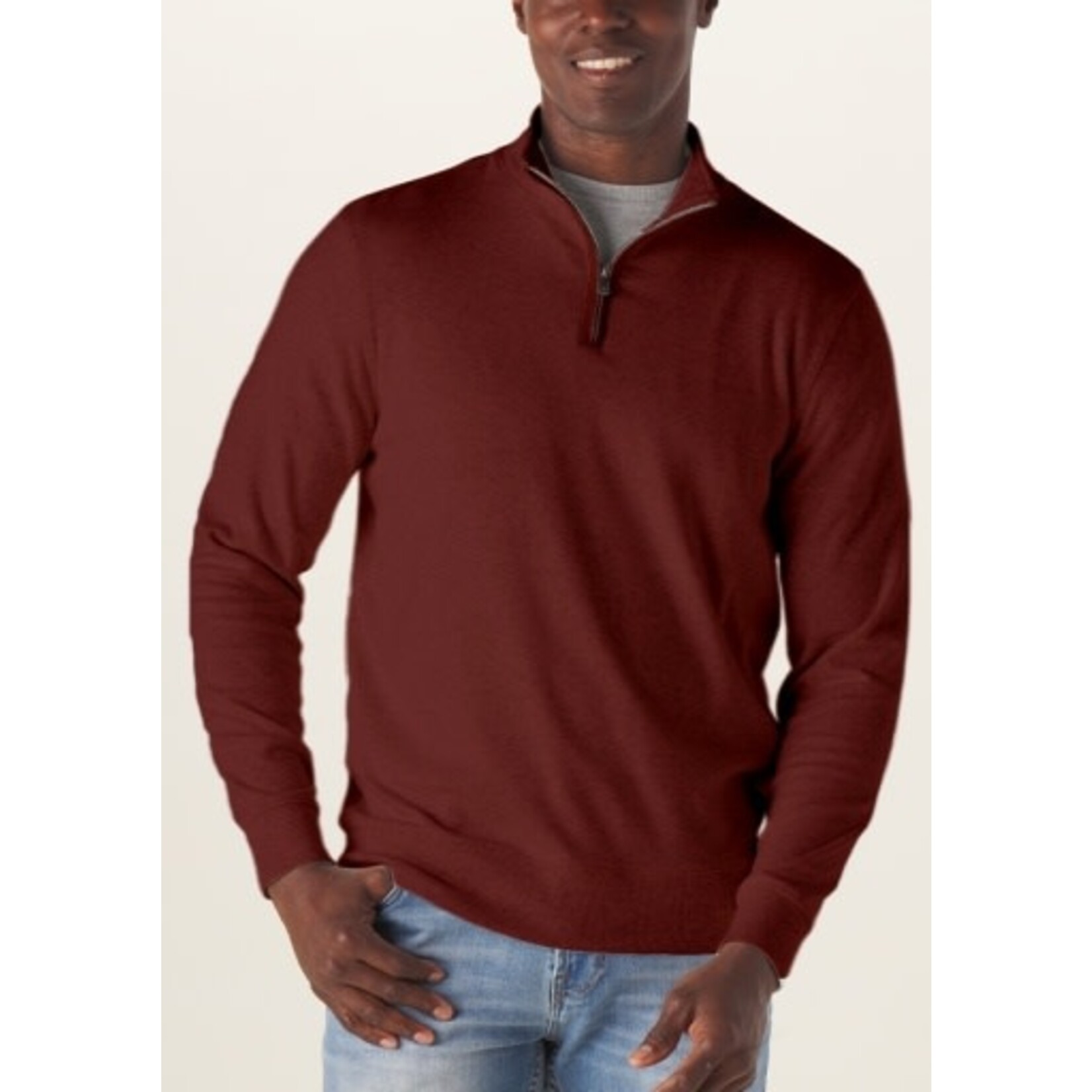 The Normal Brand PUREMESO WEEKEND QUARTER ZIP