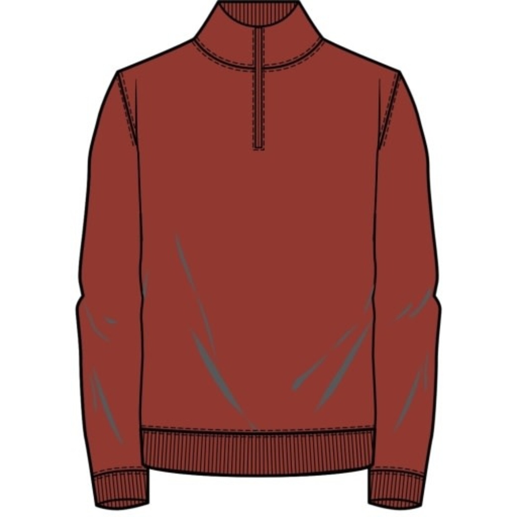 The Normal Brand PUREMESO WEEKEND QUARTER ZIP