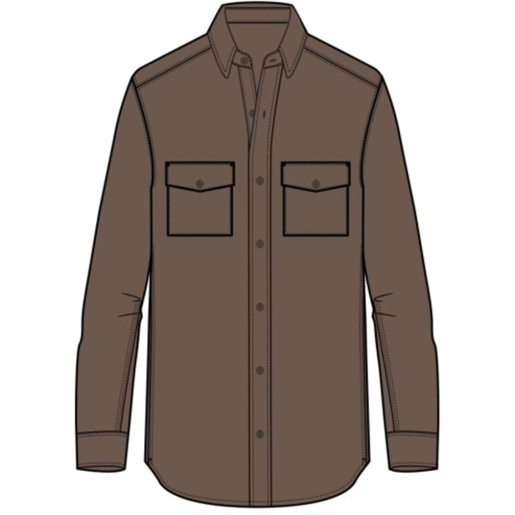 The Normal Brand TEXTURED KNIT EVERYDAY SHIRT