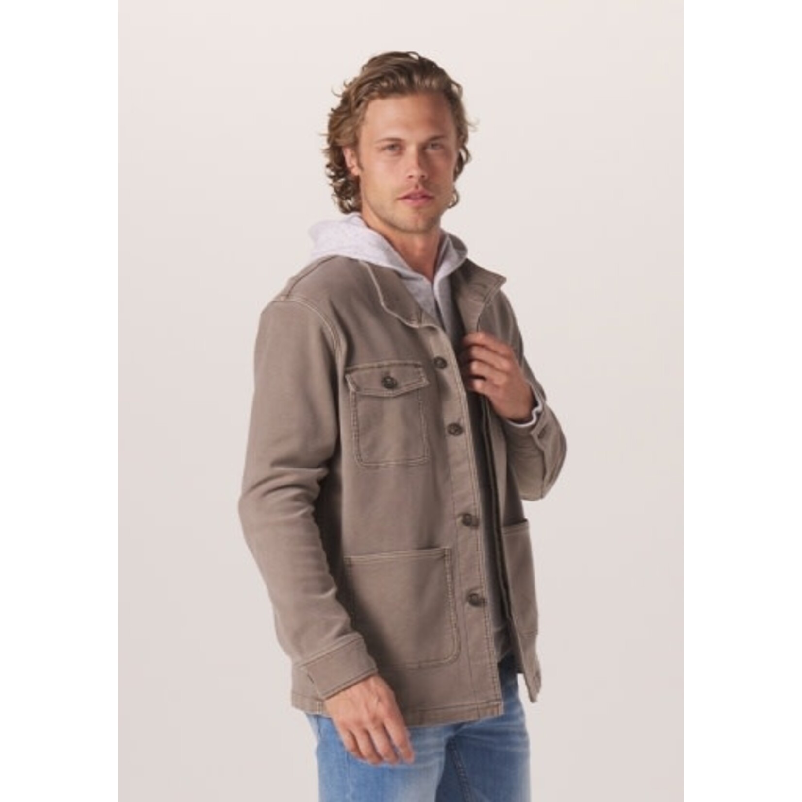 The Normal Brand COMFORT TERRY CHORE COAT