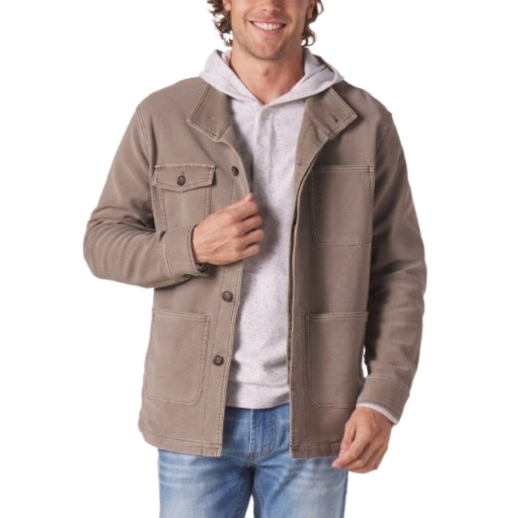 The Normal Brand COMFORT TERRY CHORE COAT