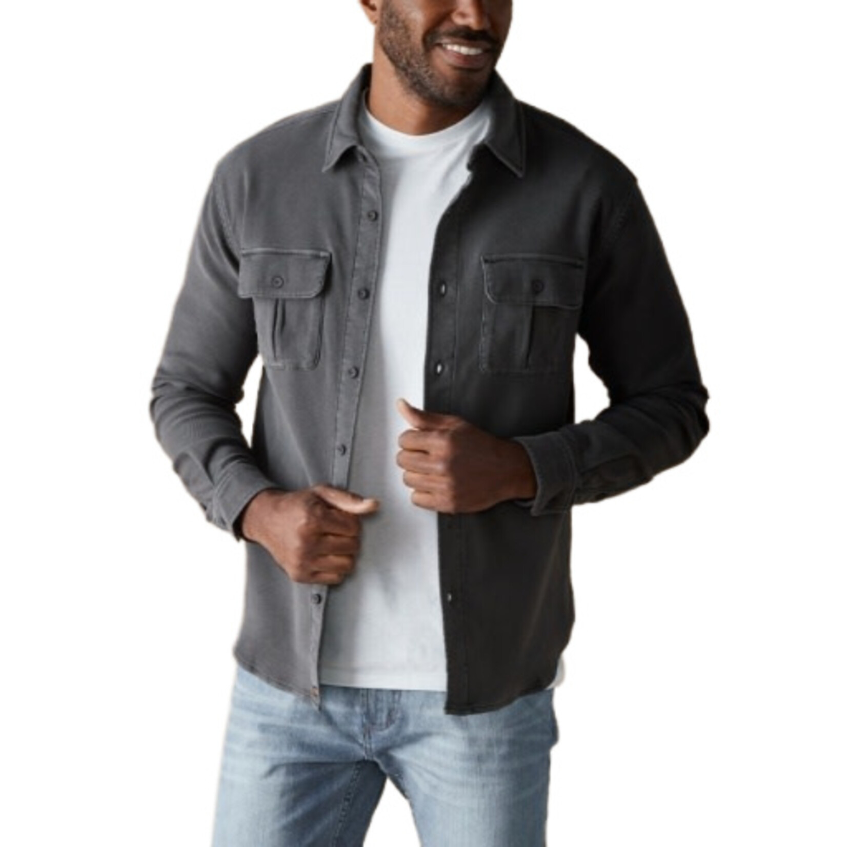 The Normal Brand COMFORT TERRY SHIRT JACKET