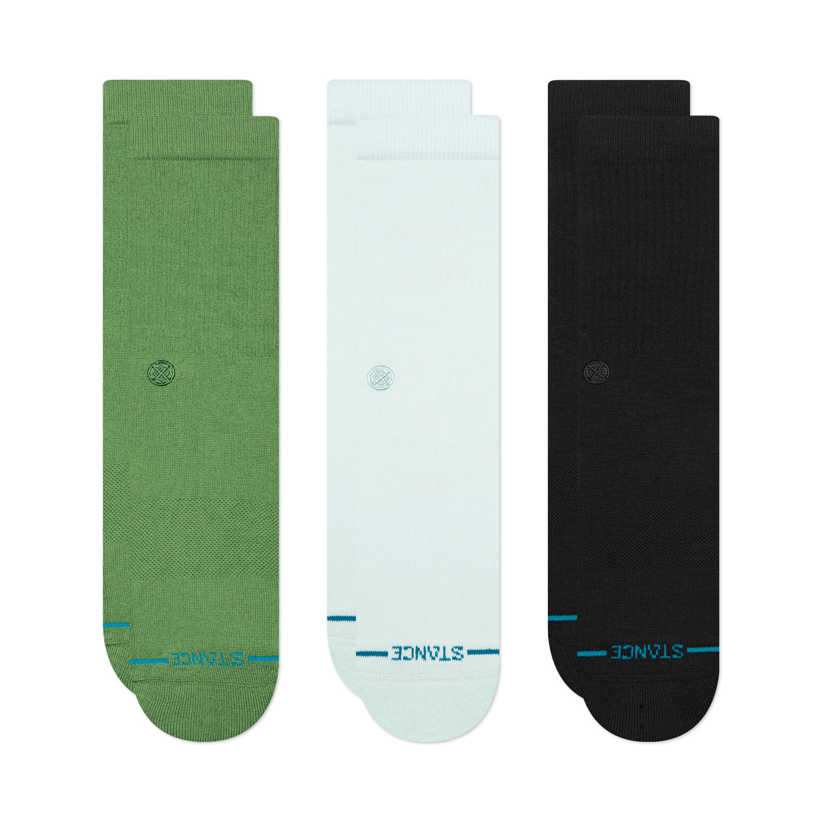 Stance Icon Crew Socks 3 Pack