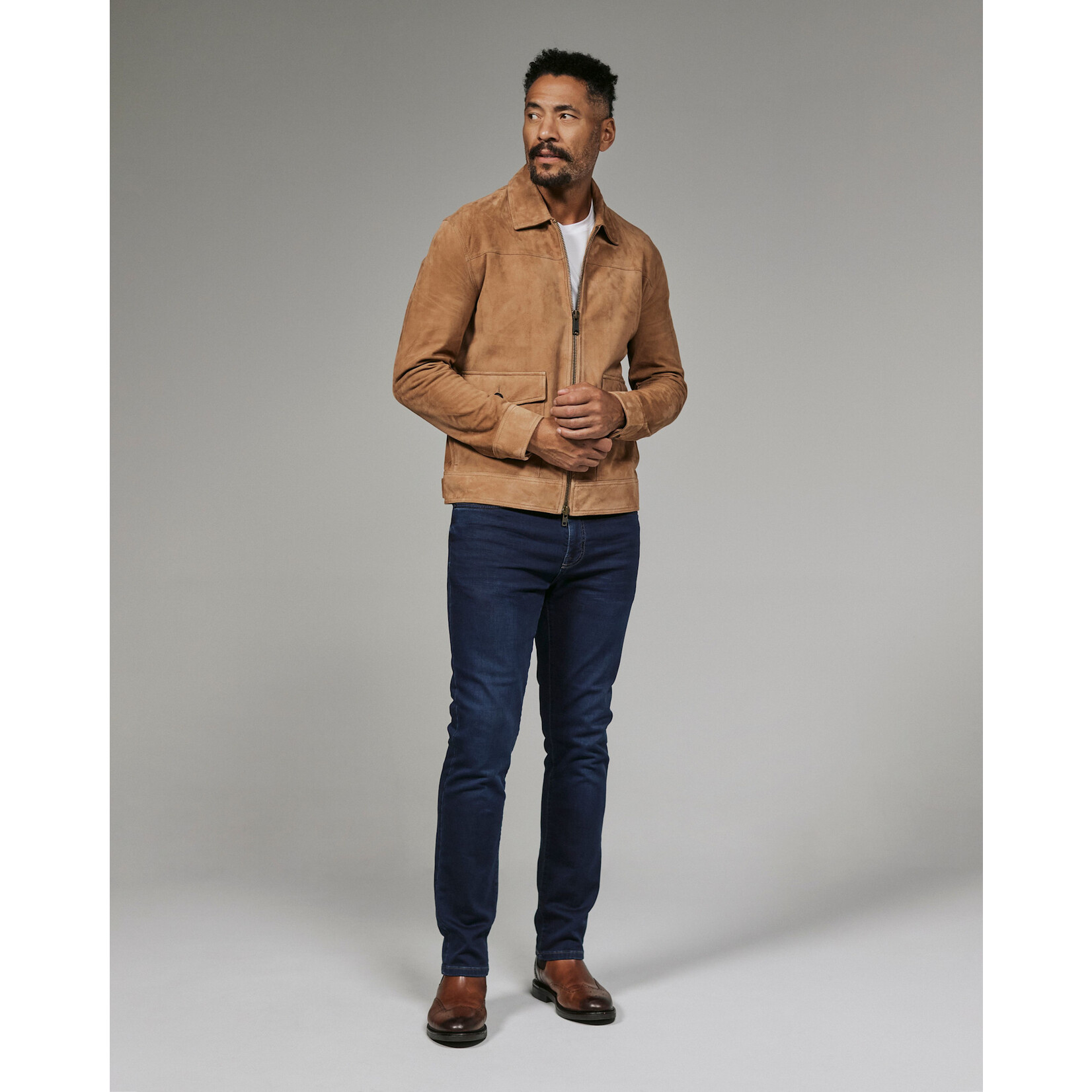 7 Diamonds FLIGHT LEATHER JACKET