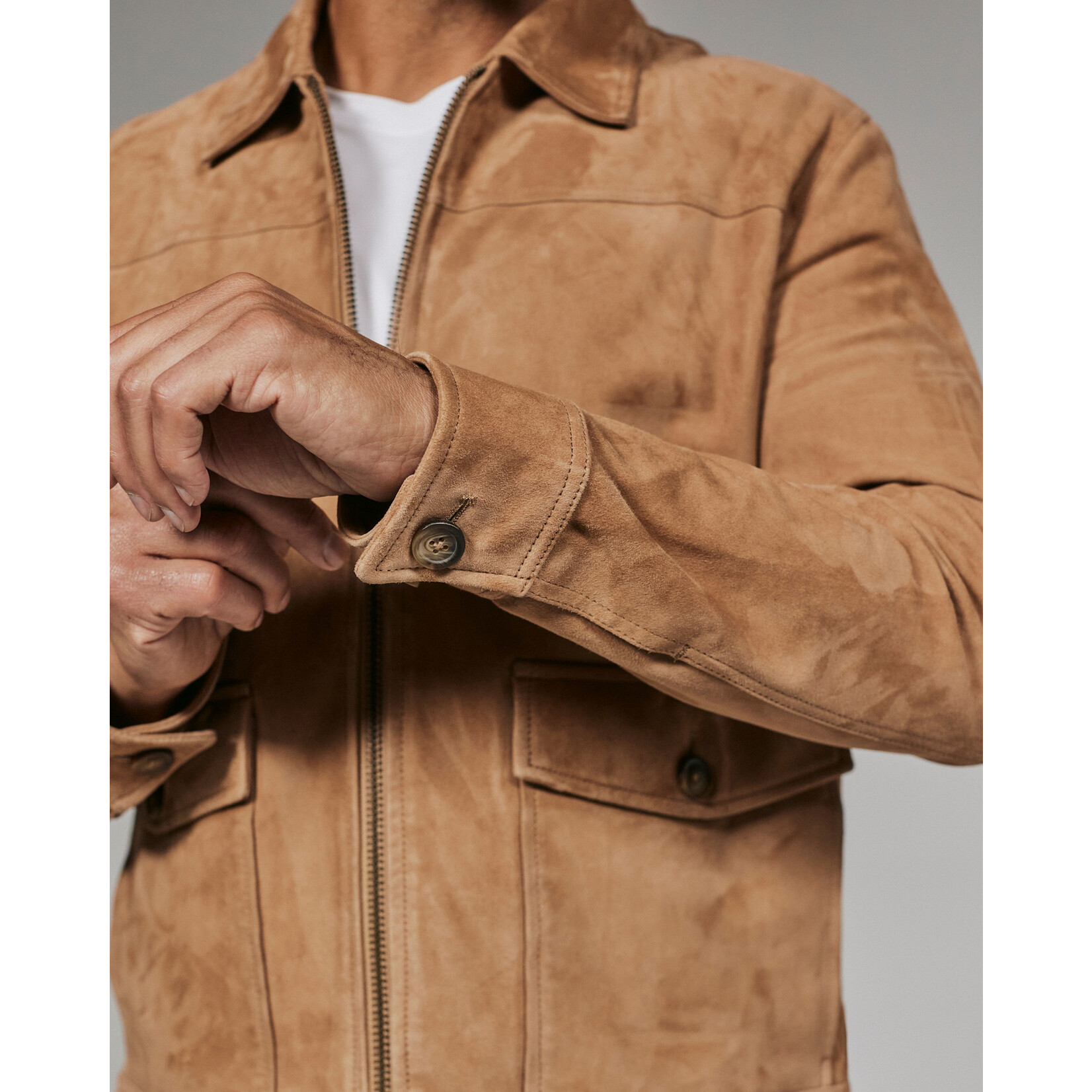 7 Diamonds FLIGHT LEATHER JACKET