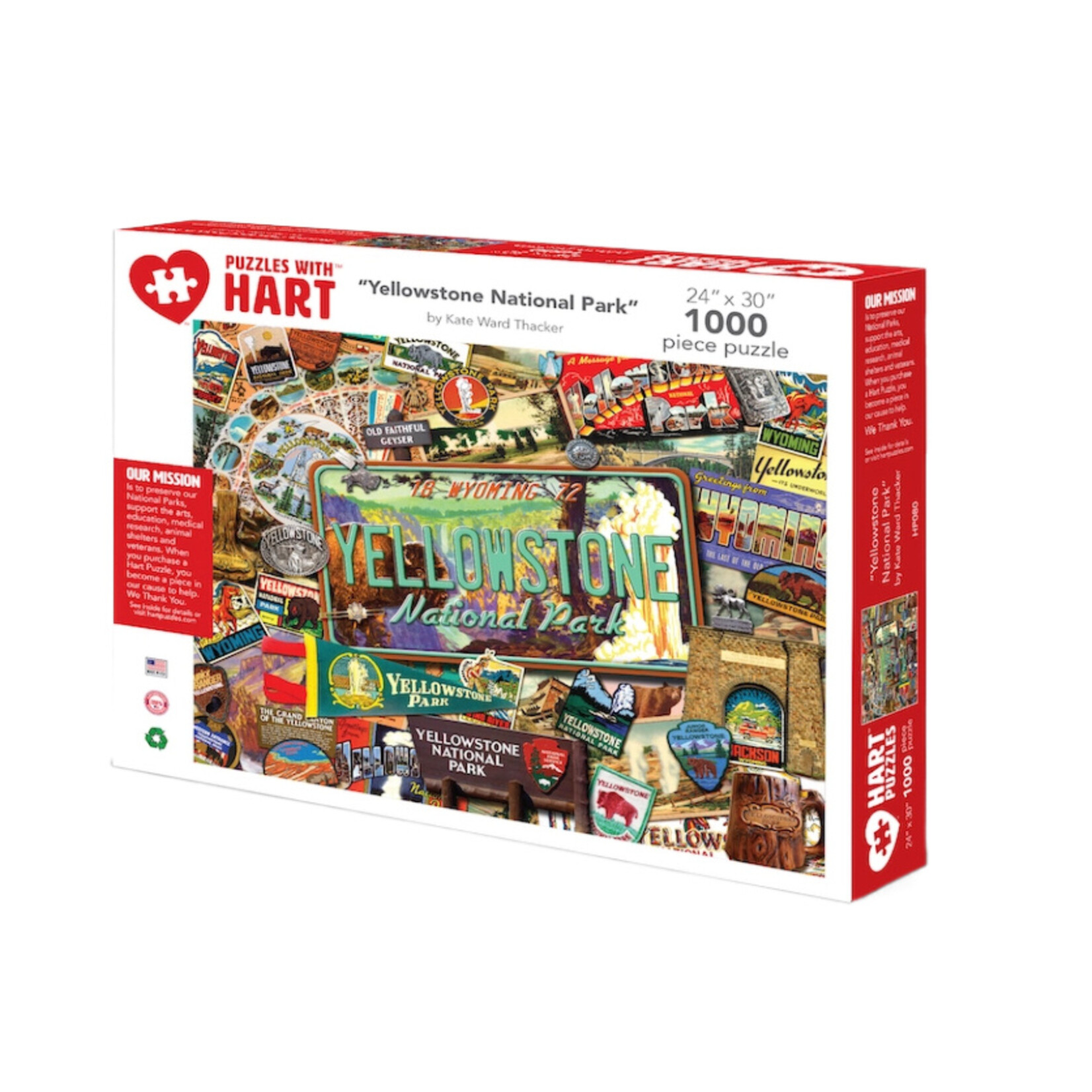Hart Puzzles Yellowstone National Park Puzzle