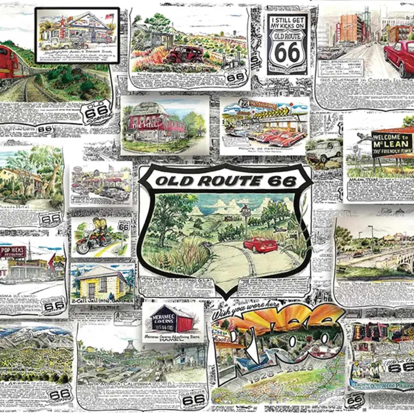 Hart Puzzles Bob's Route 66 Puzzle